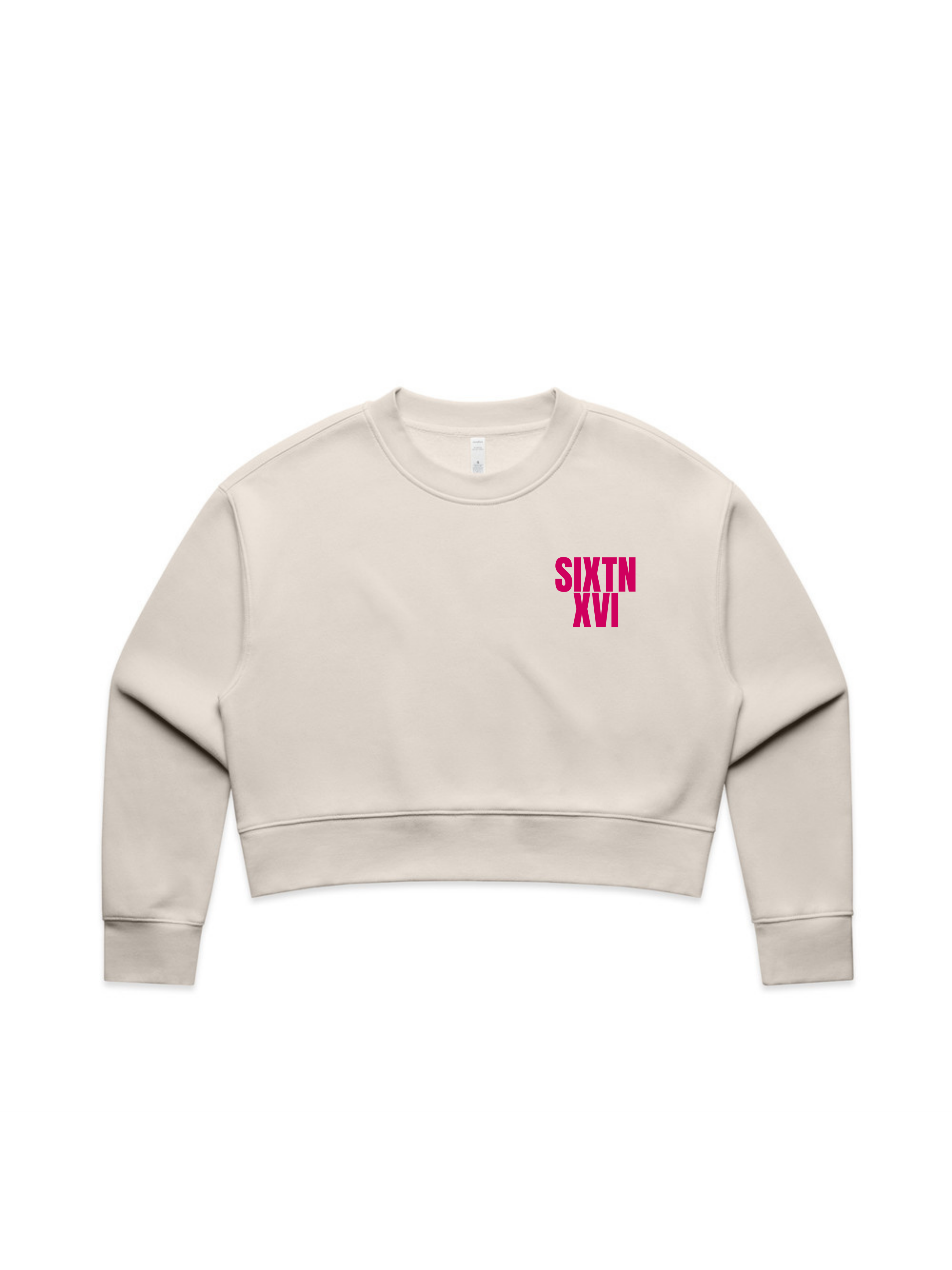 Womens Cropped Crew