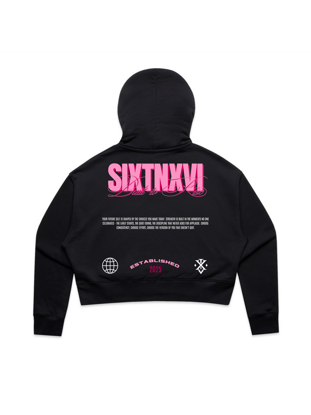 Womens Cropped Hoodie